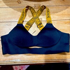 IVY PARK Black and Yellow Bra